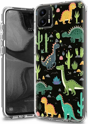 Vista 16 de Funda transparente para Motorola Moto G 5G 2023 con patrón de ciervo de bandera estadounidense para mujeres y hombres, doble capa híbrida de TPU