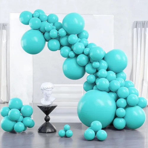 Vista 59 de PartyWoo - Globos de color albaricoque retro, 120 unidades de 5 pulgadas, de látex, para arco de globos, decoración de fiesta y de cumpleaños