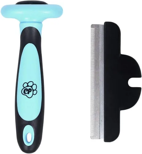 Vista 2 de Chirpy mascotas perro y gato cepillo para polvo para cargas
