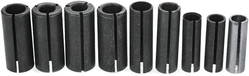 Vista 6 de V BESTLIFE Adaptador de broca de enrutador, soporte de cortador de fresado de buje dividido de broca de broca de mandril de fresado de carpintería