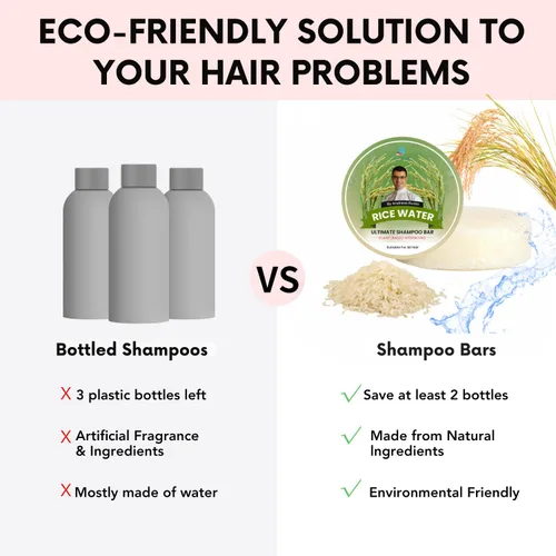 Vista 3 de Barra de champú sólida hecha a mano – Barra de champú natural y acondicionador para cabello seco, nutrición del cabello, evita puntas derramadas