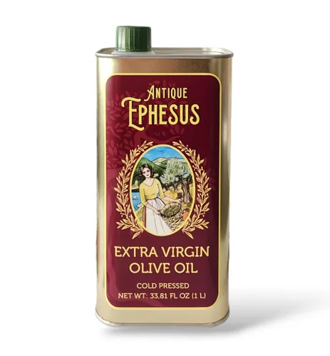 Vista 10 de Aceite de oliva virgen prensado en frío 1 L - 33.81 Onza líquida, Éfeso antiguo, región mediterránea de Ayvalik Turquía