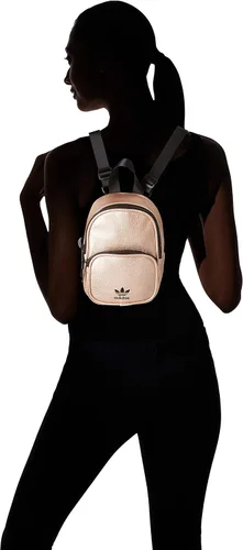 Vista 6 de adidas Originals Women's Premium Mini Backpack, Rose Gold, One