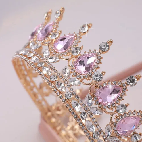 Vista 7 de Kamirola - Coronas para mujeres coronas y tiaras TR12