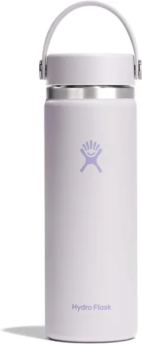 Vista 48 de Hydro Flask Botella de agua – Acero inoxidable aislado – Tapa flexible de boca ancha, antiderrames, a prueba de fugas y recargable en agave de 20