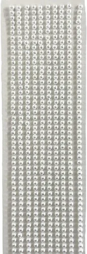 Vista 5 de Syntego Pegatinas de perlas blancas 1000 mini perlas autoadhesivas 0.118 in