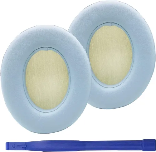 Vista 11 de Studio3 Almohadillas de repuesto para los oídos, almohadillas de piel de proteína suave, compatible con Beats Studio 2 Studio 3 B0500 B0501 Negro