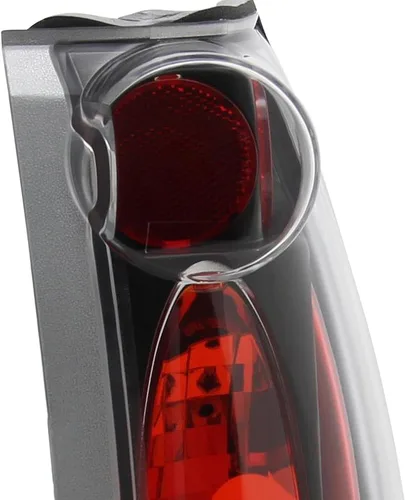 Vista 6 de SPEC-D TUNING Luces traseras de lente transparente de carcasa negra compatibles con Chevy C/K C10 1500/2500/3500 1988-1998, Silverado Sierra, Blazer
