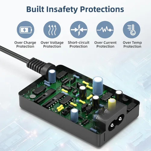 Vista 3 de Adaptador de cargador de CA para aspiradora MOOSOO XL-618A 48.84Wh 22 voltios de iones de litio