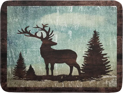Vista 24 de Giwawa Tapete de secado de platos de café, vintage, antifatiga, taza de expreso, máquina de frijoles negros, tapete escurridor de platos, protector