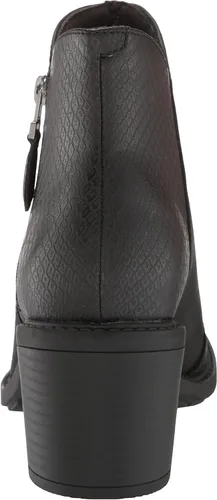 Vista 3 de Clarks Botines Scene con cremallera para mujer