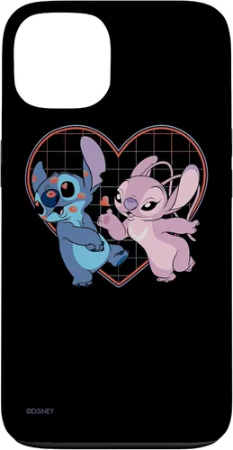 Vista 7 de Disney Lilo and Stitch Angel Heart Kisses - Carcasa para iPhone 17