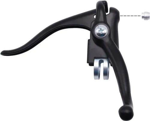 Vista 3 de SENQI Palanca de freno de doble manija para bicicleta de carretera para freno C y freno V negro
