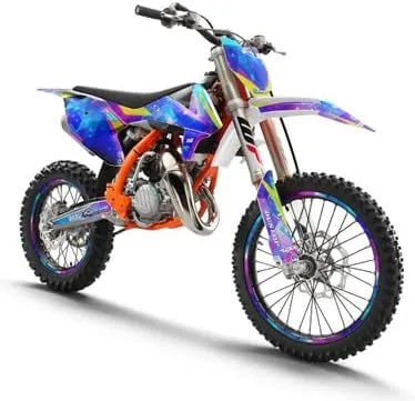 Vista 4 de Kit de base gráfica KADET Galaxy Senge 2013-2014 SX 105 Space compatible con KTM