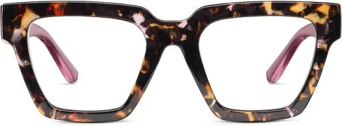 Vista 5 de Oprah's Favorite Things Take a Bow - Gafas de lectura cuadradas de gran tamaño con bloqueo de luz azul