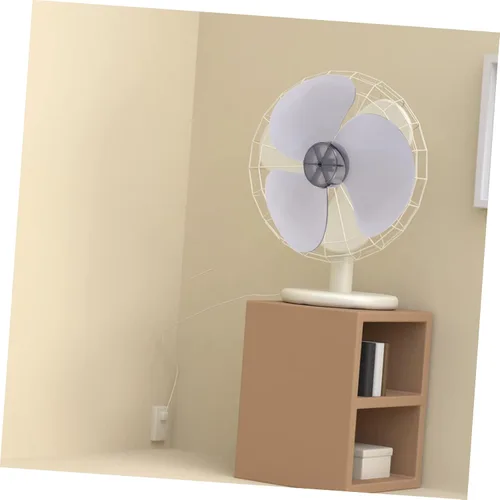 Vista 7 de Piezas de repuesto de ventilador de plástico para ventiladores de pie y mesa compatibles con modelos de ventiladores domésticos, material plástico