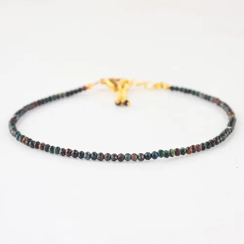 Vista 7 de Gemstone Beads Bracelet Gold 1