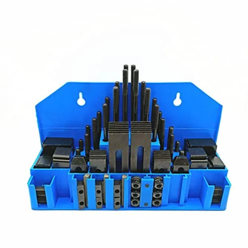Vista 7 de HHIP 3900-0001 Kit de sujeción de 58 piezas (ranura en T de 5/8 pulgadas) Tamaño de perno 1/2-13