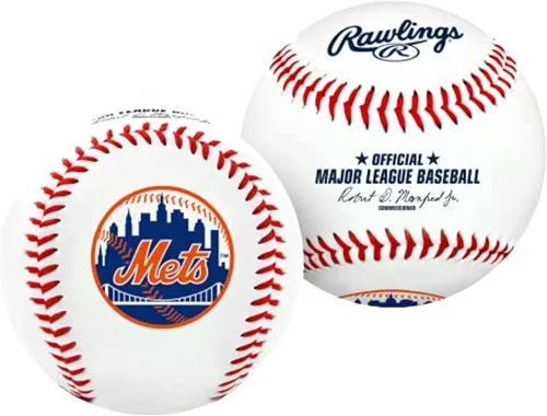 Vista 17 de Rawlings Béisbol oficial de la MLB 2026 con logo del equipo Todos los 30 equipos de la MLB disponibles