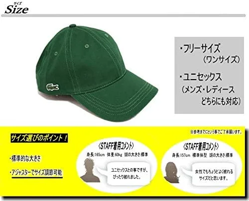 Vista 9 de Lacoste Gorra de piel ajustable con correa de cuero ajustable para hombre
