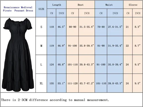 Vista 6 de Elegante disfraz medieval renacentista pirata cosplay vestido corsé cinturón conjunto
