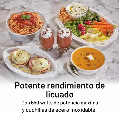 Vista 4 de Hamilton Beach Licuadora MultiBlend para batidos con tarro de 32 onzas sin
