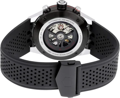 Vista 5 de Tag Heuer CAR2A1ZFT6044 reloj de hombre automático doble Carrera Calibre Heuer 01Skeleton