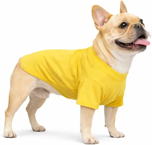Vista 201 de Lovelonglong 2019 - Ropa para mascotas, Disfraces para Perro, Ropa Camisetas en blanco para Perros Grande Medianos Pequeños 100% Algodón 18
