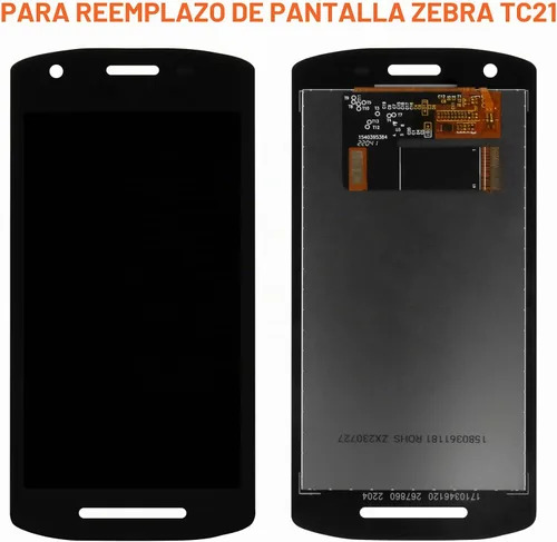 Vista 3 de para Zebra TC21 TC26 reemplazo de pantalla LCD Diaply táctil digitalizador Asamblea con herramientas