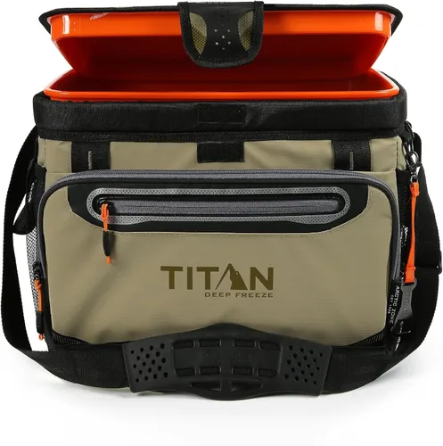 Vista 29 de Titan by Arctic Zone Deep Freeze Cooler - Zipperless Hardbody Cooler - Deep Freeze Insulation, HardBody Liner, and SmartShelf
