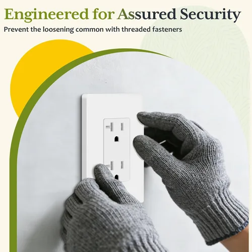 Vista 2 de TG Toma de corriente decorativa de 20 A, receptáculo eléctrico de pared Blanco