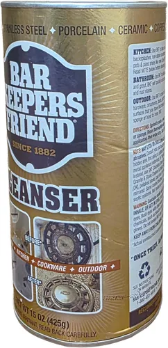 Vista 9 de Bar Keepers Friend® Limpiador y pulidor: 15 onzas