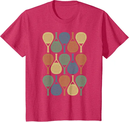 Vista 78 de Vintage Retro Padel Camiseta de Padel Sports Lover
