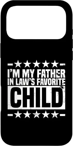 Vista 22 de My Father in Laws Favorite Child, Funny Parent Joke Humor Case for iPhone 16