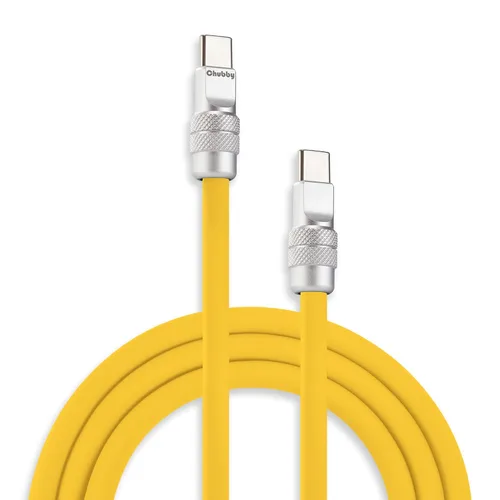 Vista 26 de chubbycable Chubby 2.0 USB C 240W Cable de carga rápida de silicona suave y duradero, cable de carga extra grueso compatible con iPhone 17-15 Series