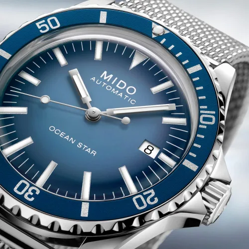 Vista 19 de MIDO Ocean Star Tribute - Swiss Automatic Watch for Men - 40.5mm Stainless Steel Case