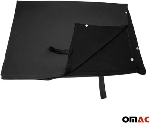 Vista 3 de OMAC Cortinas magnéticas para ventana con protección UV para Mercedes Sprinter 2006-2018, color negro 3X