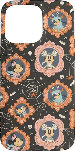 Vista 28 de iPhone 16 Disney Mickey Mouse & Pals Spooky Cute Halloween Frames Case