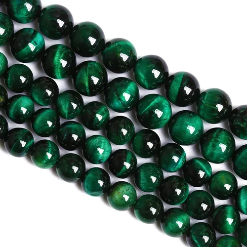 Vista 74 de 88 cuentas de piedra natural africana de piedra de sangre para hacer joyas y pulseras