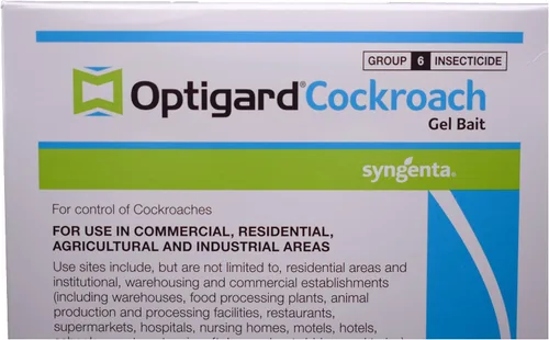 Vista 2 de Syngenta -Gel de cucaracha Optigard 4 puntas, 4 émbolos, 4 tubos