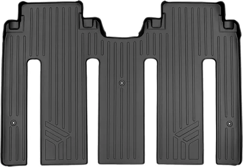 Vista 13 de SMARTLINER Juego de tapetes de piso de 2 filas para Kia Sedona 2015-2021
