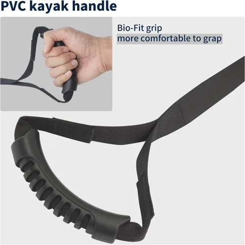 Vista 3 de Fishing Kayak Stand up Assist Strap Upgrade Double Nylon Webbing for dragging Kayak