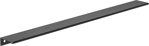 Vista 45 de Richelieu Hardware BP98982510 Lincoln Collection 1 pulgada (25 mm) de centro a centro Manija de tirador de borde de gabinete y cajón de aluminio
