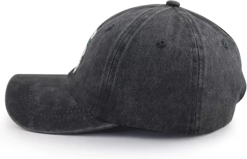 Vista 3 de Bigfoot Sombreros para hombres y mujeres, divertido gorro de béisbol ajustable de algodón lavado bordado salvaje pie grande Sasquatch