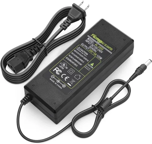 Vista 13 de Facmogu DC 19V 3.42A Fuente de alimentación, transformadores 100-240V AC a DC 19Volt de 65 vatios, adaptador de corriente convertidor con enchufe DC
