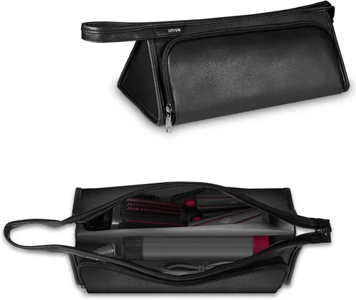 Vista 2 de SITHON Estuche de transporte de viaje para Dyson Airwrap Styler/Shark Speedstyle Flexstyle, bolsa organizadora de almacenamiento resistente al agua