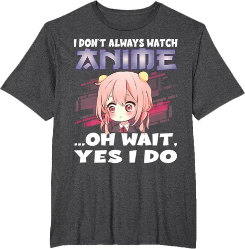Vista 18 de Ver camiseta japonesa de anime con estampado de anime Girl, Negro, S