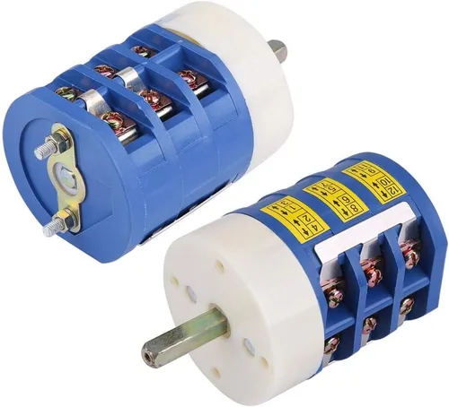 Vista 5 de Fydun Interruptor de marcha atrás, 220 V/380 V 40 A, cambiador de neumáticos, interruptor de motor, pedal de mesa giratoria, interruptor