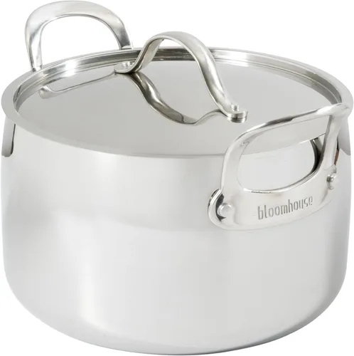 Vista 8 de bloomhouse - Dos veces ganador de los Favoritos de Oprah - Olla holandesa antiadherente de aluminio resistente de 8 cuartos de galón, libre de PFA