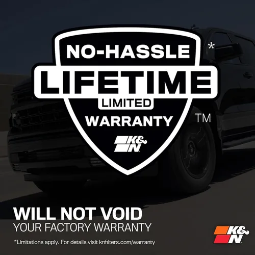 Vista 8 de K&N - sistema de admisión de aire frío: Alto rendimiento; aumenta los caballos de fuerza: Compatible con Toyota Tacoma de 2016-2019, 57-9039
